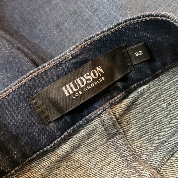 Hudson Los Angeles The Blinder Biker Blue Jeans - NWT - Size 32 - Picture 8 of 10